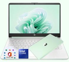 Notebook HP 14" Willow Green Intel 4 núcleos 4 GB 128 GB SSD Notebook HP 14" Willow Green Intel 4 núcleos 4 GB 128 GB SSD