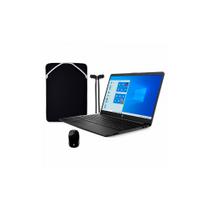 Notebook HP 15-GW0501LA AMD 3020E/ 4 GB/ 128 GB SSD/ 15.6/ Capa + Fone de Ouvido + Mouse/ Jet Preto - 4A4S3LA Abm