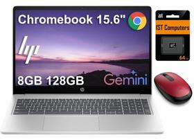 Notebook HP Chromebook 15,6" Intel N200 8 GB 128 GB Notebook HP Chromebook 15,6" Intel N200 8 GB 128 GB