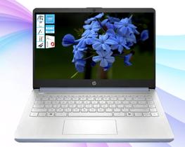 Notebook HP com inteligência artificial 14 HD 16 GB RAM 256 GB SSD Windows 11 Notebook HP com inteligência artificial 14 HD 16 GB RAM 256 GB SSD Windows 11