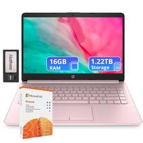 Notebook HP Flagship 14 16 GB de RAM 1,22 TB de armazenamento Windows 11 rosa Notebook HP Flagship 14 16 GB de RAM 1,22 TB de armazenamento Windows 11 rosa