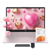 Notebook HP Flagship 14" Intel N150 4GB 256GB WiFi 6 Rosa