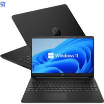Notebook HP - Intel Celeron N4020 -Memória DDr4 4GB- HD SSD 64GB -14 DQ0031DX 14" - Preto