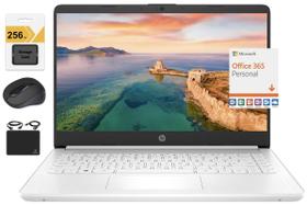 Notebook HP Mais Recente 14 HD Ultral Light Thin 16 GB RAM 320 GB
