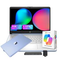 Notebook HP Stream 14" Intel N150 4GB RAM 1,12TB Armazenamento