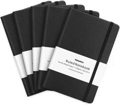 Notebook Huhuhero Forrado - Papel 120g/m² - 5 Unidades - 8,25" Notebook Huhuhero Forrado - Papel 120g/m² - 5 Unidades - 8,25"
