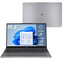 Notebook I5 8GB RAM SSD 256GB Tela Full HD IPS 15.6 Windows 11 Pro Desbloqueio por Impressão Digital - Grasep
