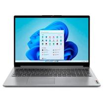 Notebook Ideapad 1 Intel Core I3 12G 1.2GHZ 4GB 256SSD 15.6 HD Windows 11 82VY000TBR Cinza Lenovo