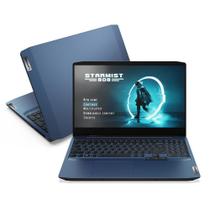 Notebook ideapad Gaming 3i i5-10300H 8GB 256GBSSD Dedicada GTX 1650 4GB 15.6" FHD WVA W10 82CG0002BR - Lenovo