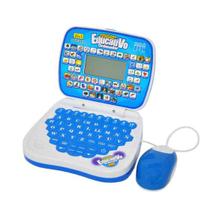 Notebook Infantil Educativo C/Mouse 2/1Inglês E Português AZ