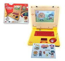 Notebook Infantil Toca Musica E Luz Brinquedo Educativo Comp