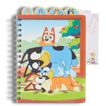 Notebook Innovative Designs Bluey Tab Journal 96 páginas Notebook Innovative Designs Bluey Tab Journal 96 páginas