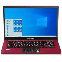 Notebook legacy cloud 4gb 64gb win10home office365 vermelho - pc138