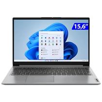 Notebook Lenovo IdeaPad 1, Intel Celeron N4500, 4GB RAM, SSD 128GB, 15IJL7, 82QH0007BR, Tela 15.6" - Windows 11