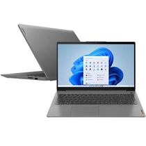 Notebook Lenovo Ideapad 1 R5-7520U 8GB 256GB SSD Linux 15.6" Cinza