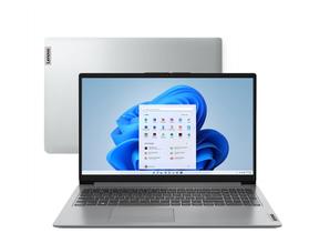 Notebook Lenovo IdeaPad 1i 83QJ0001BO Intel CORE I3 1315U 8GB 256 GB SSD Tela 15.6 Full HD Windows 11 Home Notebook Lenovo IdeaPad 1i 83QJ0001BO Intel CORE I3 1315U 8GB 256 GB SSD Tela 15.6 Full HD Windows 11 Home