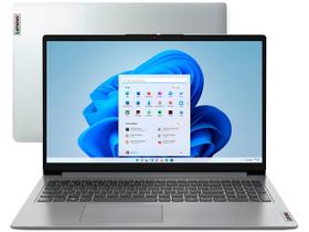 Notebook Lenovo Ideapad 1i - Intel i5, RAM 8GB, SSD 512GB, Tela 15.6 HD, Windows 11 - Cloud Grey