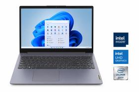 Notebook Lenovo IdeaPad 3 15IAN8 Intel N100 4GB 128GB UFS Tela Full HD 15,6 Windows NOVO Notebook Lenovo IdeaPad 3 15IAN8 Intel N100 4GB 128GB UFS Tela Full HD 15,6 Windows NOVO