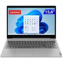 Notebook Lenovo IdeaPad 3i i5 W11 8GB 256GB SSD 15,6 Polegadas 82BS000KBR