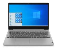 Notebook Lenovo IdeaPad 3i-IML, Tela de 15.6", Intel Core i5, Windows 10, SSD 256GB, 8GB RAM, Prata