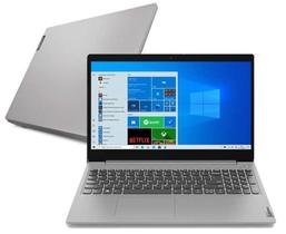 Notebook Lenovo Ideapad 3i Intel Core i5-10210U, UHD Graphics, 8GB RAM, 256GB SSD, 15,6, Windows 10, Prata - 82BS0005BR
