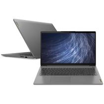 Notebook Lenovo IdeaPad 3i, Tela de 15.6", Intel Core i3, Linux, 4GB RAM, SSD 256GB, Cinza