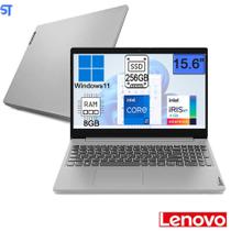Notebook Lenovo Ideapad I7 8Gb 256Gb Intel Irisxe Win11 15.6