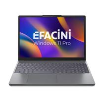 Notebook Lenovo IdeaPad Slim Intel Core i5 16GB RAM SSD 256GB 15.6 Windows 11 Pro Cinza