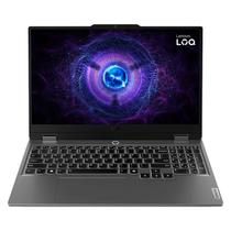 Notebook Lenovo LOQ 83JE002KUS 15.6" Intel Core i5-13450HX 512GB SSD 16GB RAM NVIDIA GeForce RTX 5050 8GB - Cinza Notebook Lenovo LOQ 83JE002KUS 15.6" Intel Core i5-13450HX 512GB SSD 16GB RAM NVIDIA GeForce RTX 5050 8GB - Cinza