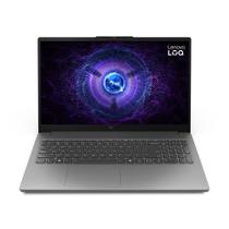 Notebook Lenovo LOQ-e 15IAX9E Intel Core i7-12650HX 16GB 512GB SSD RTX 4050 Linux 15.6" - 83MES00200 Luna Grey