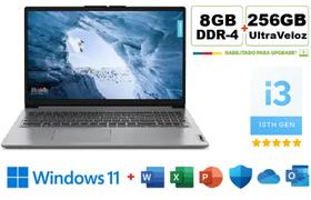 Notebook Lenovo Pro Corei3-13Th 8GB de Memoria + NVME 256GB UltraVeloz
