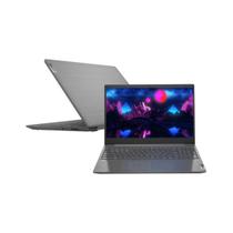 Notebook Lenovo V15 Intel Core i3 SSD 128GB 12GB de RAM e HD de 500GB Tela de 15,6" Windows