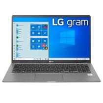 Notebook LG Gram Intel Core i5-1035G7, 8GB, 256GB SSD M.2 NVMe, 15.6 IPS FHD, Windows 10 Home, Cinza Escuro - 15Z90N-V.BJ51P2