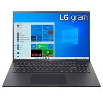 Notebook LG Gram Intel i7165G7, 16GB, 256GB SSD M.2 NVMe, 16' IPS, Intel, Windows 10, Preto - 16Z90P
