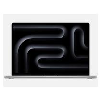 Notebook MacBook Pro Apple, Tela Retina 16", Chip M3 Max, 36GB RAM, CPU 14 Núcleos, GPU 30 Núcleos, SSD 1TB, Prateado - MRW73BZ/A