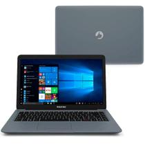 Notebook Positivo Motion Intel Core i3-7020U, 4GB, 64GB eMMC + 1TB, Windows 10 Home, 14, Cinza - 3011764
