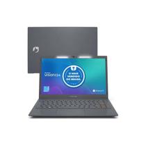 Notebook Positivo Vision C14 Lumina BAR Celeron 4GB 128GB eMMC Tela 14 Polegadas HD Antirreflexo Windows 11 Tecla Link Cinza