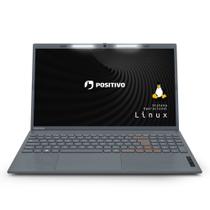 Notebook Positivo Vision C15 Intel Celeron Linux 4GB 128GB eMMC Lumina Bar 15” HD - Cinza