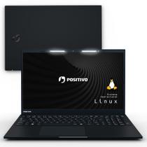 Notebook Positivo Vision i15 Intel Core i3-N300 Linux 8GB RAM 512GB SSD Lumina Bar 15,6" Full HD - Preto