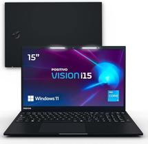 Notebook Positivo Vision i15 Lumina Bar Core i3-N300, W11 - Geral
