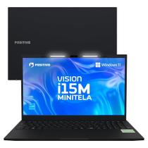 Notebook Positivo Vision i15M i3-N300 8GB 256GB Windowns 11