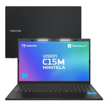 Notebook Positivo Vision Intel Celeron 4GB RAM 128 GB 4MB Cache Windows 11