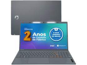 Notebook Positivo Vision Lumina Bar C15 Intel Celeron 4GB 128GB 15,6” HD Windows 11 Microsoft 365 C4128A-15