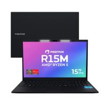 Notebook Positivo Vision R15M Amd Ryzen 55625u 64gb Ram 1Tb Ssd Wifi 6 Tela 15 Full Hd Ips Antirreflexo