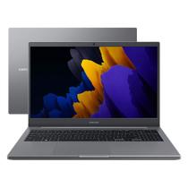 Notebook Samsung Book 15.6 FHD Intel Celeron 6305 128GB SSD 4GB Windows 11 Pro Cinza Chumbo - NP550XDA-KP7BR