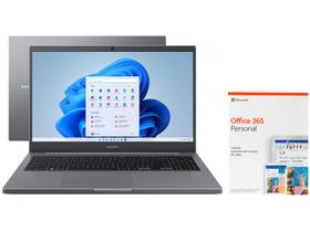 Notebook Samsung Book Intel Core i3 4GB 1TB - Full HD + Pacote Office 365 Personal 1 Ano Digital