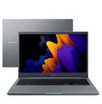 Notebook Samsung Book Intel Dual-Core Windows 10 Home 4GB 256GB SSD 15.6 Prata - SAMSUNG