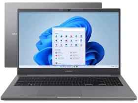 Notebook Samsung Book - Windows 11 Home - Intel Core i3 - 4GB - 256 GB de SSD, 15.6'' Full HD LED