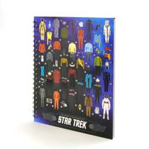 Notebook, uniformes e equipamentos de Star Trek, 50 anos exclusivos Notebook, uniformes e equipamentos de Star Trek, 50 anos exclusivos