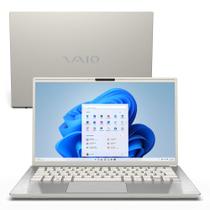 Notebook VAIO F14 Intel Core i7-1255U Windows 11 Home 32GB RAM 1TB SSD 14" Full HD Leitor Digital Branco